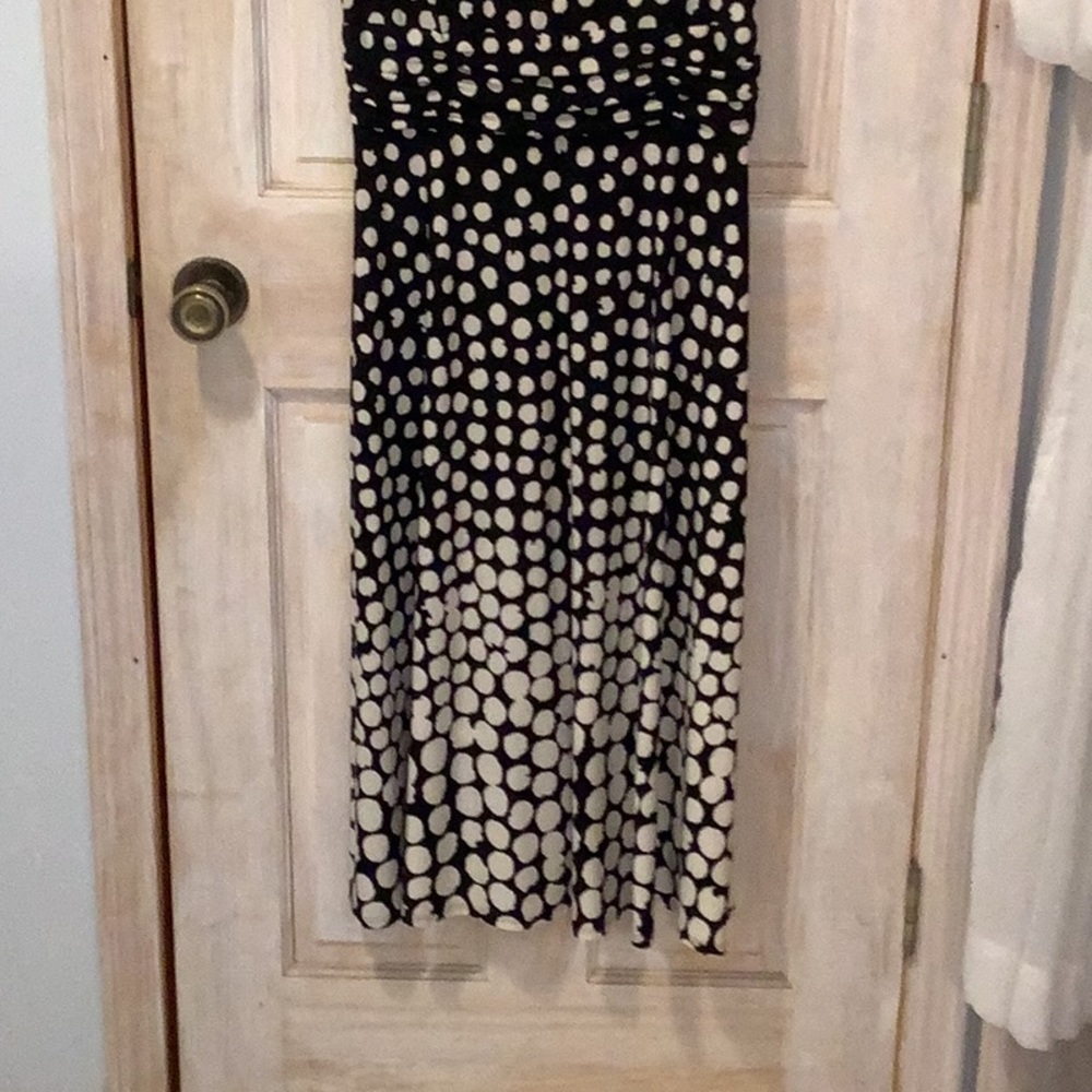 Christopher & banks Sleeveless Polka Dot Dress - Picture 8 of 8